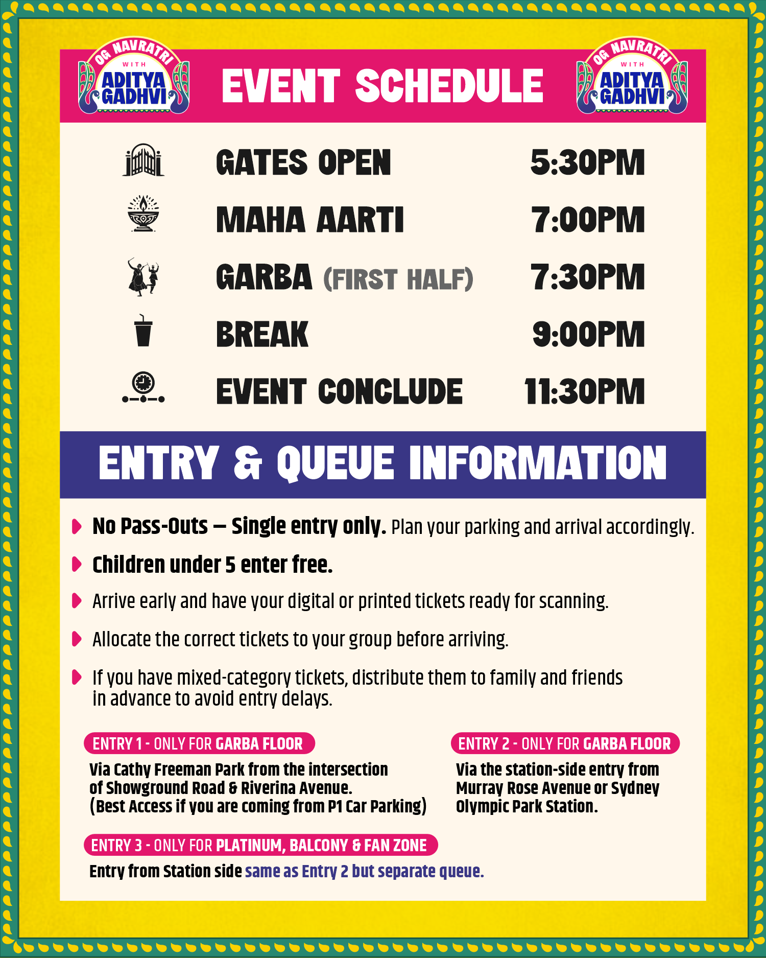 Event info guide page 2